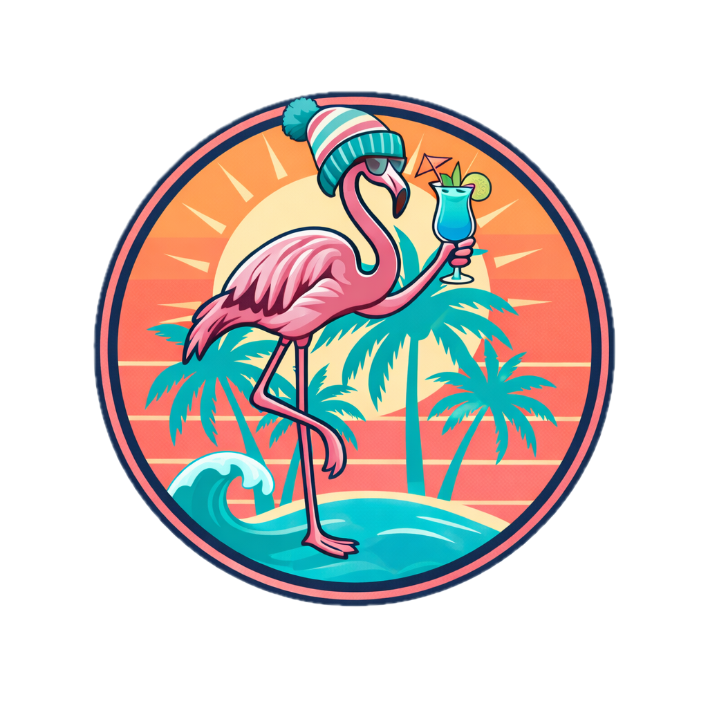 Frozen Flamingos HC logo